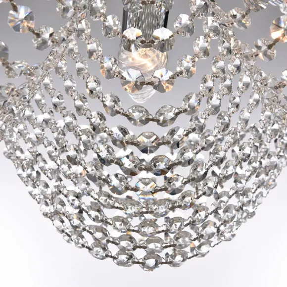 Потолочная люстра Bohemia Ivele Crystal 778/58 Ni