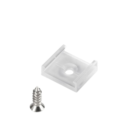 Держатель Arlight ARL-WAVE-16x15mm-CLIP-P CLEAR (Пластик) 059748