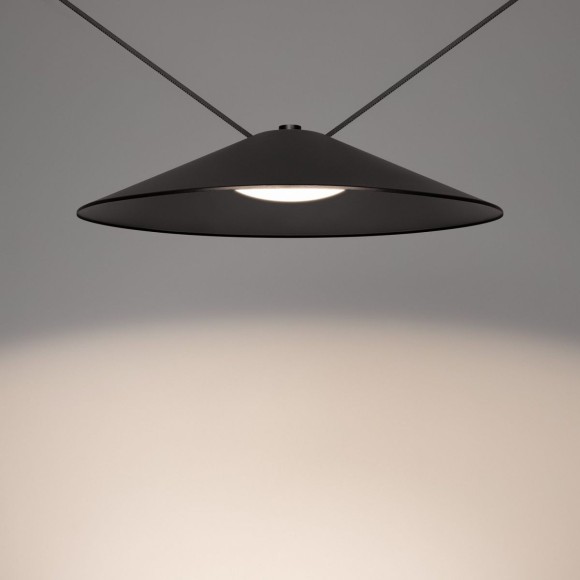 Трековый светильник Arlight ART-INBELT-WOK-R580-20W Day4000-MIX (BK, 110 deg, 48V, DALI) 051190