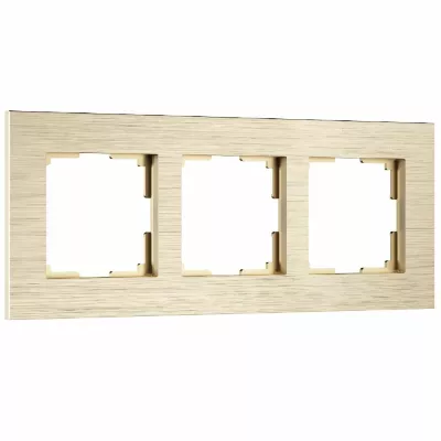 Рамка на 3 поста Werkel AluMax 4690389204081 W0033511 a066335