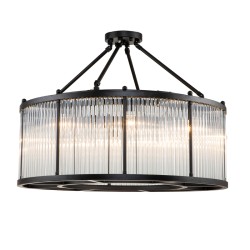 Подвесная люстра Delight Collection Bernardi KR0802P-8 black