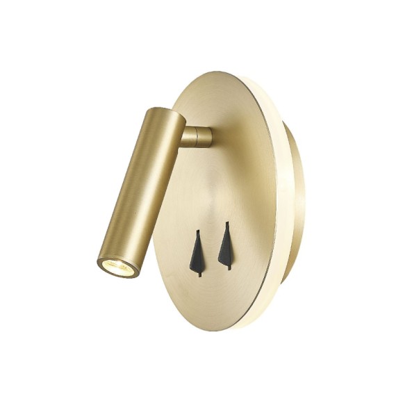 Светодиодный спот Mantra Cayman 7853, LED, 9W, золото