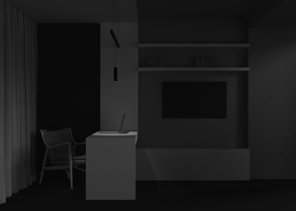 Трековый подвесной светодиодный светильник Maytoni Technica Focus Led TR041-4-12W3K-M-DS-B