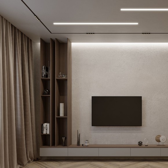 Профиль Arlight STRETCH-S-20-WALL-SIDE-2000 (RESPECT-ST) 040701