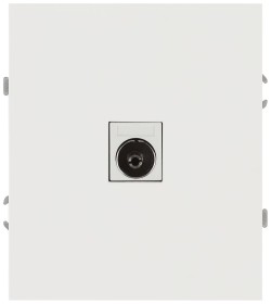 Розетка ЭРА Arktik 16-3101-01 TV одиночная белый Б0070464