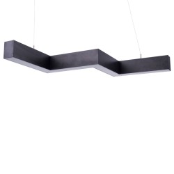 Линейный подвесной светильник Uniel UL-00013519 ULO-K19A 28W/4000K/Z30-120 IP40 BLACK