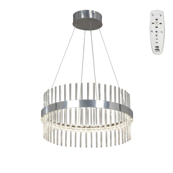 Подвесная люстра с пультом управления Vitaluce V3832DT-9/1S