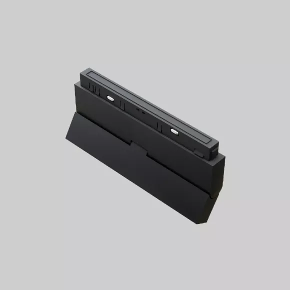 Трековый светодиодный светильник Maytoni Technical Basis TR036-4-12WTW-DSZ-B, вид сбоку Трековый светодиодный светильник Maytoni Technical Basis TR036-4-12WTW-DSZ-B, вид сбоку