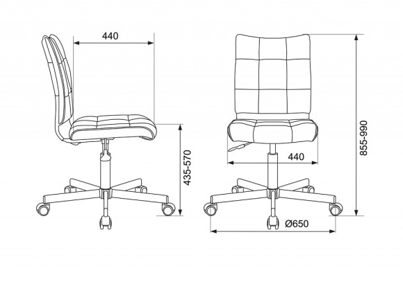 Стул компьютерный CH-330M BUR_1395947