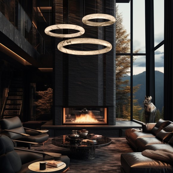 Подвесная светодиодная люстра Loft IT Oslo 10407/1000