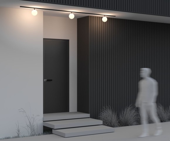 Уличный трековый светильник Maytoni Luna O-TR01-2-S-9WB3K