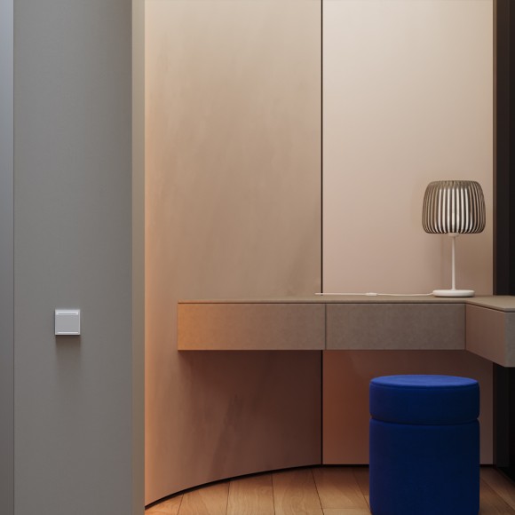 Накладка для выключателя карточного Voltum S70 (серый) VLS002616