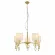 Подвесная люстра Indigo Amali 13026/5P Gold V000479