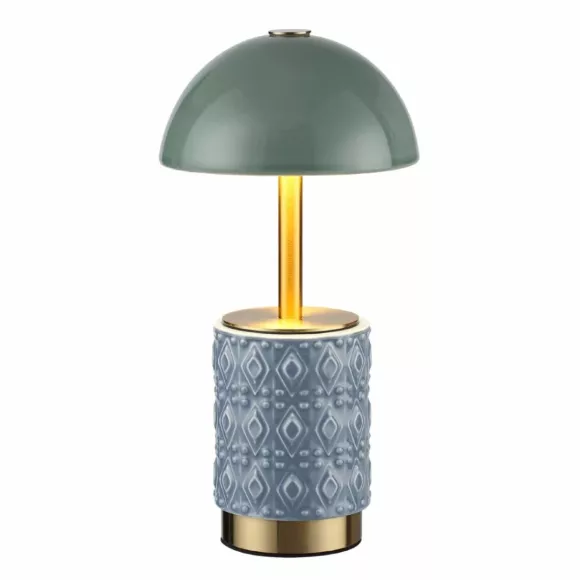 Настольная лампа беспроводная Odeon Light L-Vision Lulu 5452/3TL, основание крупным планом Настольная лампа беспроводная Odeon Light L-Vision Lulu 5452/3TL, основание крупным планом