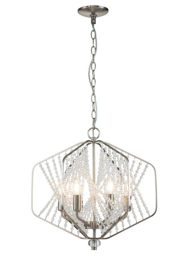 Подвесная люстра Indigo Ballo 12004/6P Nickel V000276