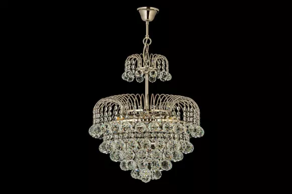 Подвесная люстра Arti Lampadari Bellagio E 1.5.50.100 N, Никель, Прозрачный, Металл, декоративные элементы крупным планом Подвесная люстра Arti Lampadari Bellagio E 1.5.50.100 N, Никель, Прозрачный, Металл, декоративные элементы крупным планом