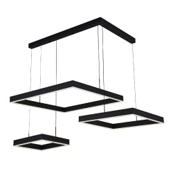 Подвесная светодиодная люстра LED4U L91070-800-600-400