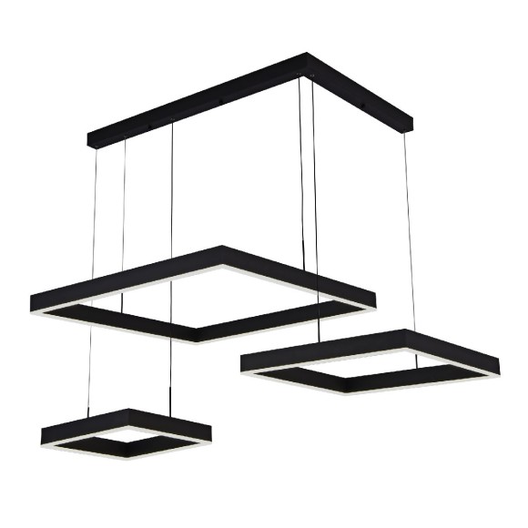 Подвесная светодиодная люстра LED4U L91070-800-600-400