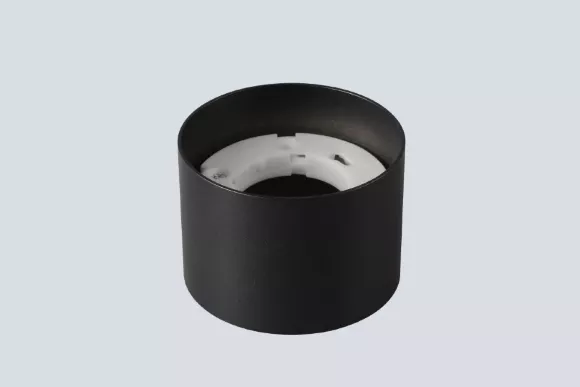 Потолочный светильник Crystal Lux CLT 073C BL, Черный, Алюминий, Минимализм стиль Потолочный светильник Crystal Lux CLT 073C BL, Черный, Алюминий, Минимализм стиль