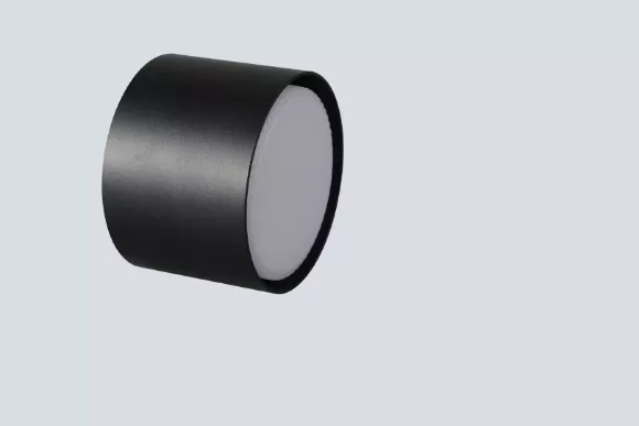 Потолочный светильник Crystal Lux CLT 073C BL, Минимализм, Черный, Алюминий Потолочный светильник Crystal Lux CLT 073C BL, Минимализм, Черный, Алюминий