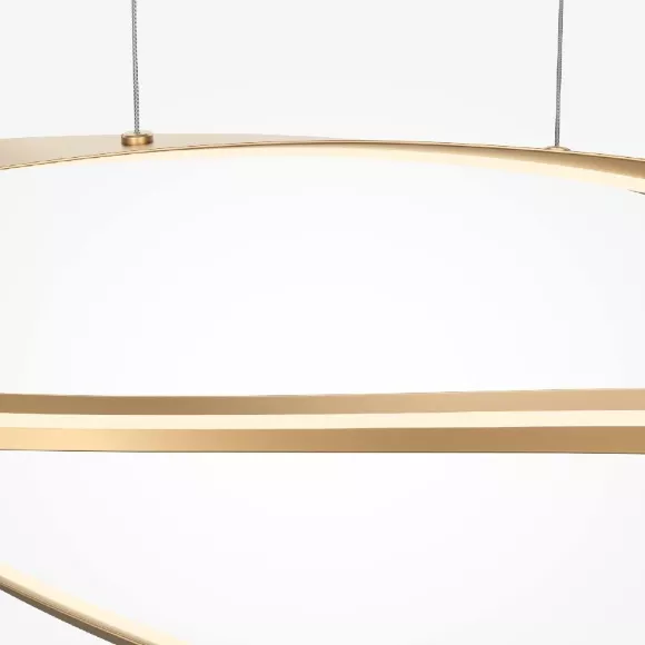 Подвесная люстра Maytoni Plons MOD283PL-L40BS3K, Латунь, Теплый белый, Алюминий