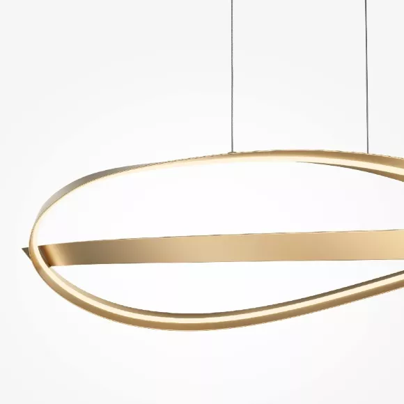 Подвесная люстра Maytoni Plons MOD283PL-L40BS3K, 3000, Теплый белый, 80