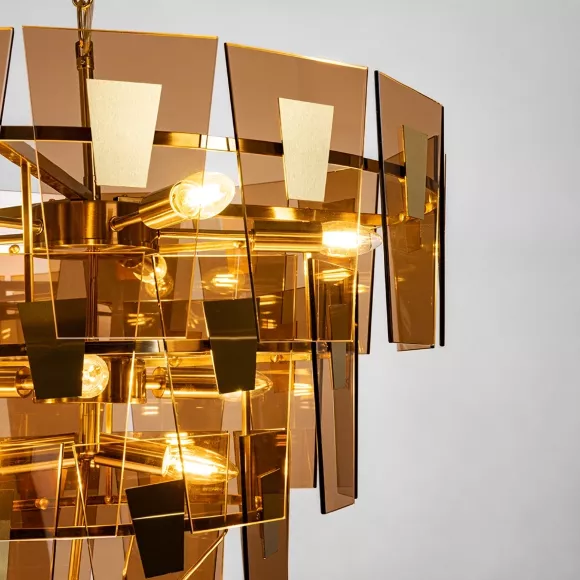Подвесная люстра Arte Lamp Sophia A4066LM-11PB, крупный план Подвесная люстра Arte Lamp Sophia A4066LM-11PB, крупный план