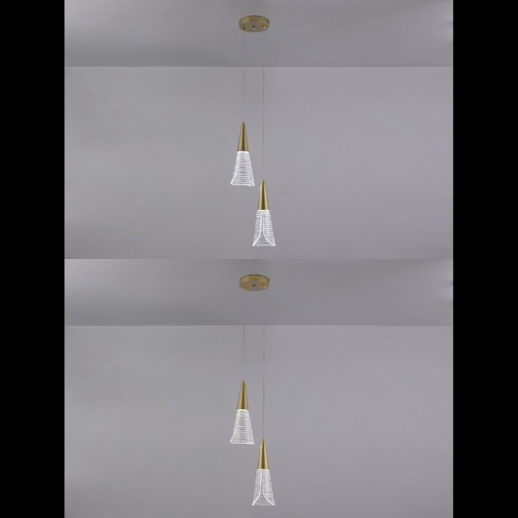 Подвесной светильник Natali Kovaltseva Triangle LED LAMPS 81117/2C