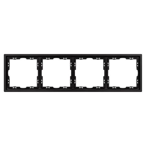 Рамка пластиковая Arlight FRM-NOBE-SFPL-4-BK 054224