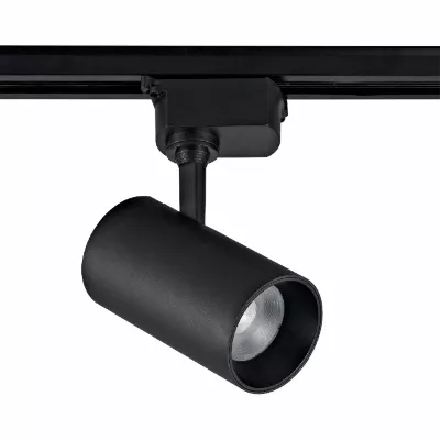 Трековый однофазный светильник Volpe ULB-Q230 28W/4000К BLACK UL-00011823