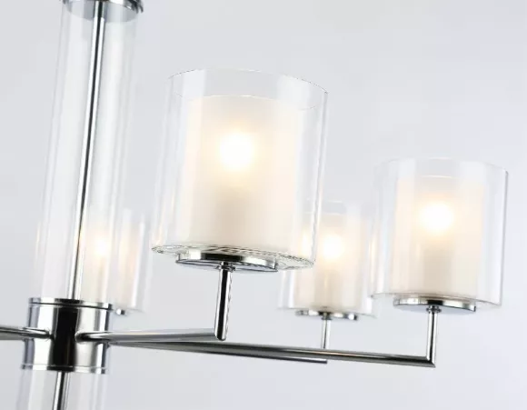 Подвесная люстра Ambrella Light High Light Heigh Light LH56003, Неоклассика, Белый