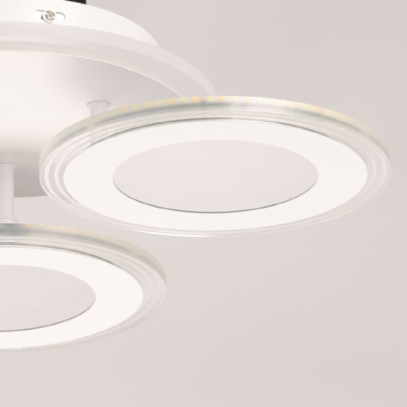 Потолочная люстра с пультом управления De Markt Мадлен 424016304