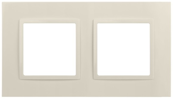 Рамка для розеток и выключателей на 2 поста Эра 14-5012-02 Б0060577
