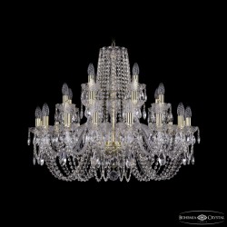Подвесная люстра Bohemia Ivele Crystal 1402/16+8+4/300 G