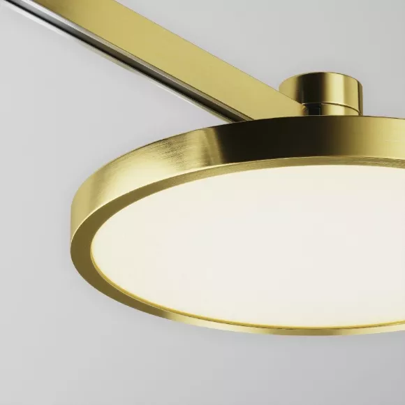 Трековый магнитный светильник Maytoni Plato TR153-1-10W3K-BS Трековый магнитный светильник Maytoni Plato TR153-1-10W3K-BS