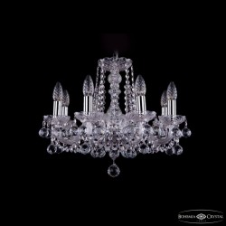 Подвесная люстра Bohemia Ivele Crystal 1402/8/160 Ni Balls