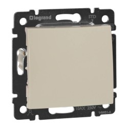 Переключатель одноклавишный промежуточный Legrand Valena 10A 250V слоновая кость 774307