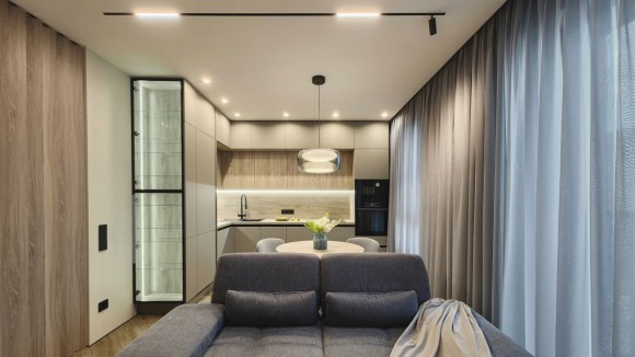 Трековый магнитный светильник Maytoni Focus LED TR032-4-5WTW-M-DSZ-B