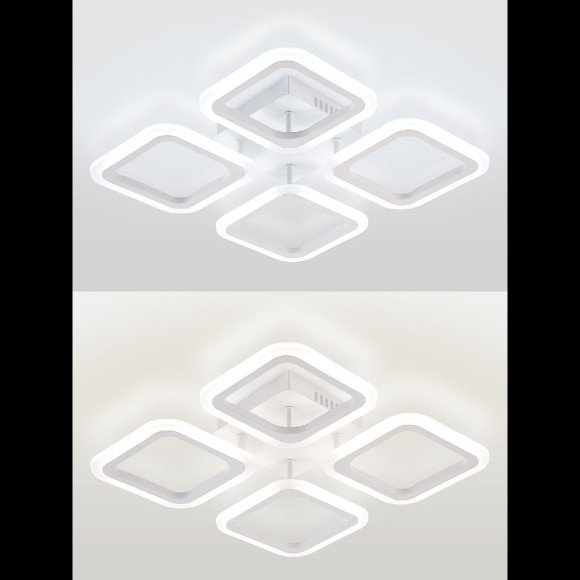 Потолочная светодиодная люстра с пультом управления Natali Kovaltseva Sm LED LAMPS 81448