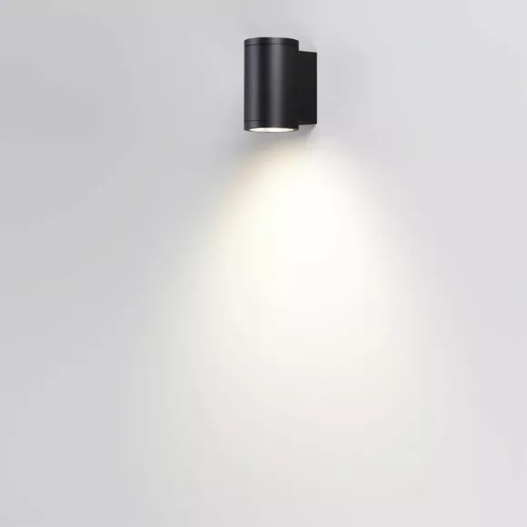 Уличный настенный светильник Odeon Light Nature Long 7142/12WL, Черный, Металл, Хай-тек стиль