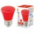 Лампа светодиодная Volpe Decor color LED-D45-1W/RED/E27/FR/С BELL UL-00005638