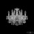 Подвесная люстра Bohemia Ivele Crystal 1403/6/141 Ni