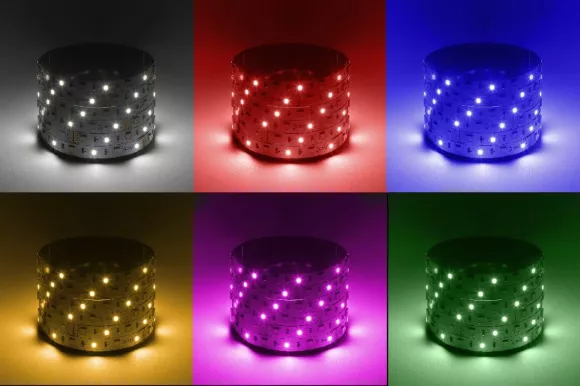 Светодиодная лента Эра 12В 5050 14,4Вт/м RGB+6500K 5м IP20 LS5050-14,4-60-12-RGB+W(6500)-IP20-1 year-5m Б0059911 Светодиодная лента Эра 12В 5050 14,4Вт/м RGB+6500K 5м IP20 LS5050-14,4-60-12-RGB+W(6500)-IP20-1 year-5m Б0059911