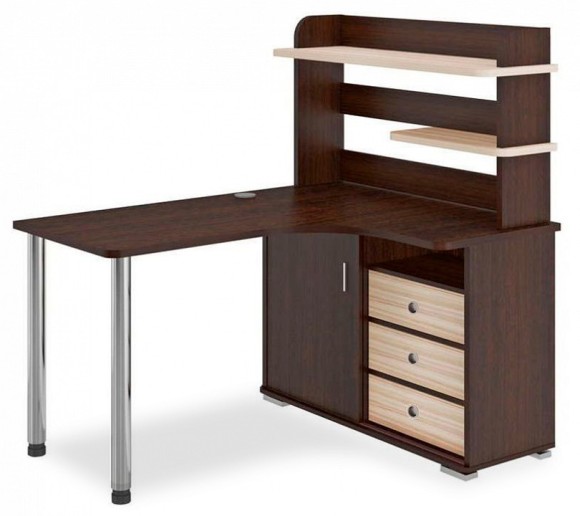 Стол компьютерный Домино СР-145М MER_SR-145M_VKV-PRAV