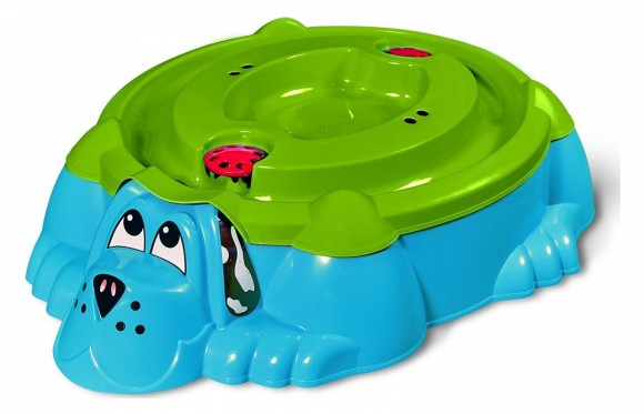 Песочница KIDS Собачка с крышкой 432 She_2894740406