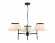Подвесная люстра Ambrella Light High Light Classic LH72451, Черный, Белый, Металл, вид сверху