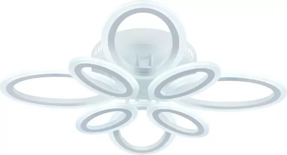 Потолочная люстра Escada 10207 10207/8LED, Белый, От теплого до холодного, Металл, вид сверху Потолочная люстра Escada 10207 10207/8LED, Белый, От теплого до холодного, Металл, вид сверху