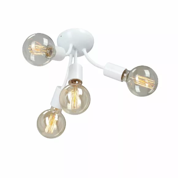 Потолочная люстра Vitaluce V3927-0/4PL, Лофт, Белый
