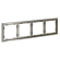 Рамка на 4 поста Voltum S70 VLS100404