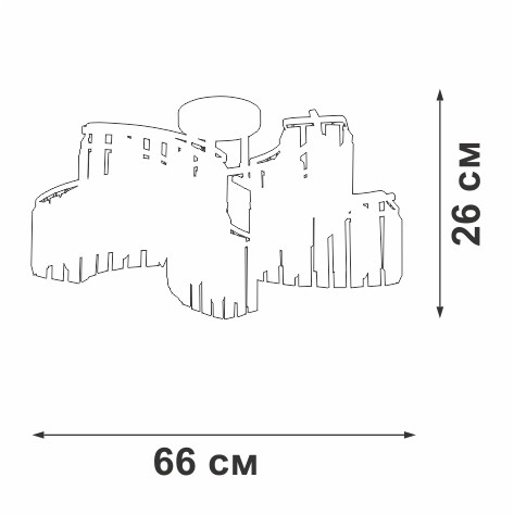 Потолочная люстра Vitaluce V5884-0/10PL
